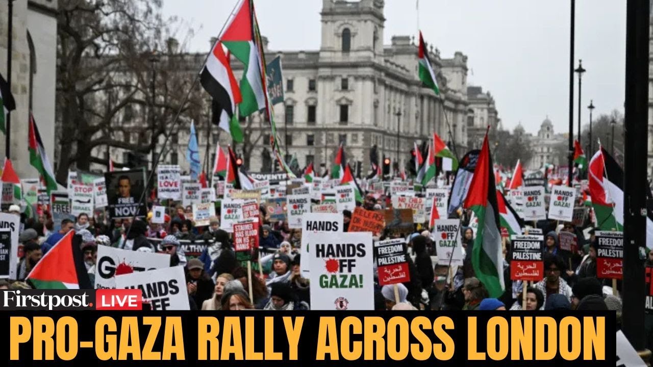 LIVE: Londoners March in Support of Palestinians After of Gaza Ceasefire Deal | Israel-Gaza War