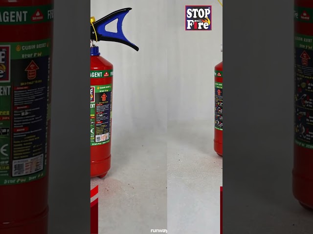 Clean Agent Fire Extinguisher - 6 Kg Stop Fire Clean Agent Based ...