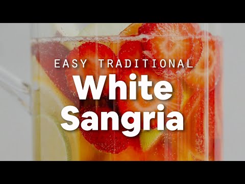 Easy Traditional White Sangria | Minimalist Baker Recipes