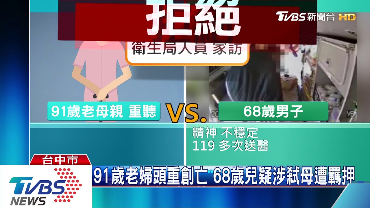 91歲老婦頭重創亡 68歲兒涉弒母遭羈押