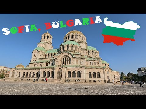 Sofia, Bulgária 🇧🇬 - outubro de 2023 4k, BartKasTravels🌎