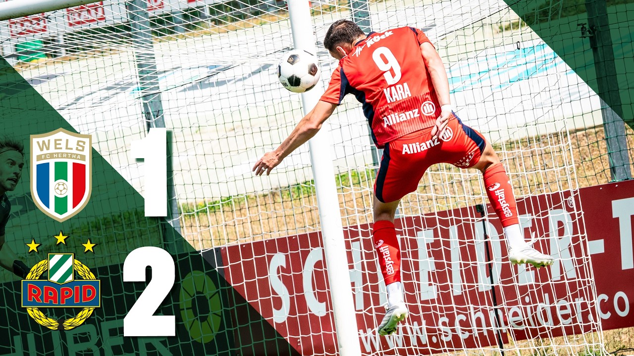 Highlights: FC Hertha Wels – SK Rapid | 12.07.2026