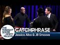 Catchphrase with Jessica Alba and JB Smoove