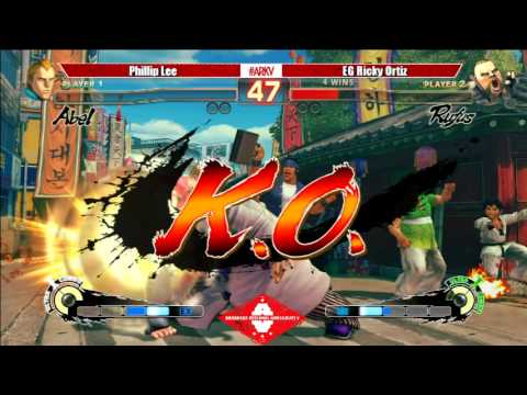 ARK V - Super Street Fighter 4 AE 2012 - Phillip Lee vs. EG Ricky Ortiz