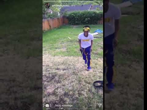 AMR DEE HUNCHO DOING A BACK FLIP