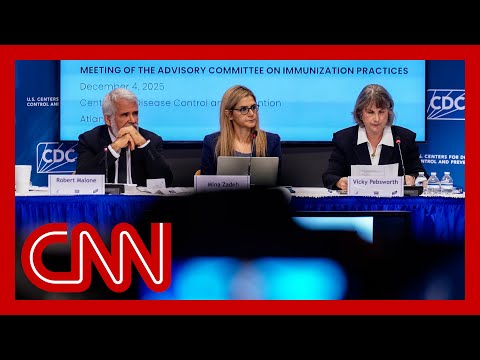 CDC advisers delay vote on major change to the childhood vaccine schedule