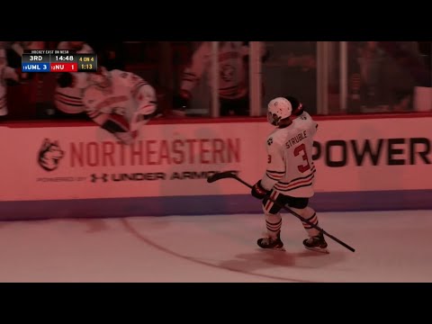 Highlights | Northeastern Men's hockey vs. UMass Lowell | October 22, 2022