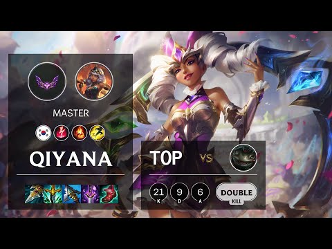 Qiyana Top vs Tahm Kench - KR Master Patch 12.2