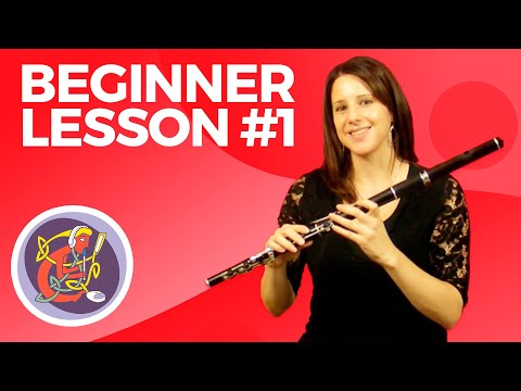 Irish Flute Lesson 1 - [The Basics] EMBOUCHURE