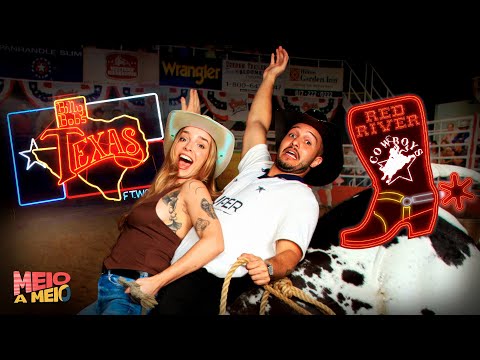 CONHECENDO O MELHOR DO TEXAS COM UMA GRINGA! | #MEIOAMEIO #01