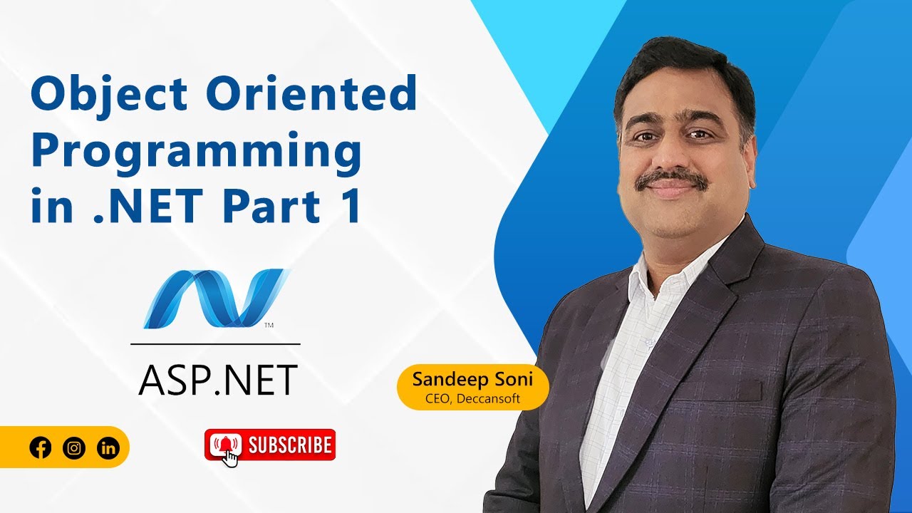 Object Oriented Programming using ASP.Net | Part 1 | ASP.Net Videos Tutorial for Beginners