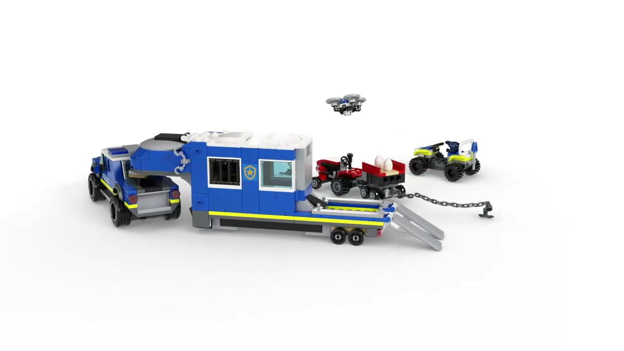 LEGO City - Mobilné policajné veliteľské auto