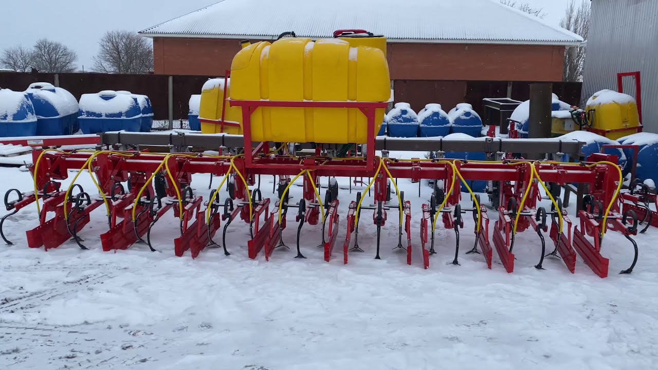 Культиватор КМО-5,6(8х70) New Orion Standard + подкормка КАС и ЖКУ 800L