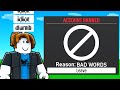 I Tried To Get BANNED On Roblox And It WORKED