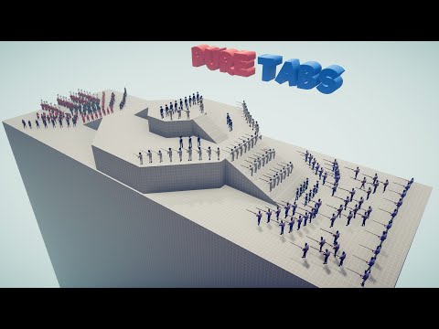 140x FRENCH ARMY vs 90x ARABIAN SOLDIERS | Totally Accurate Battle Simulator - TABS