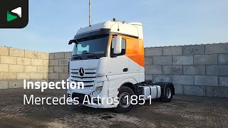 Mercedes-Benz Actros 1851 4X2 BigSpace Retarder Standairco Hydraulic Euro 6 vetopöytäauto | Kuva 4 - Autoline