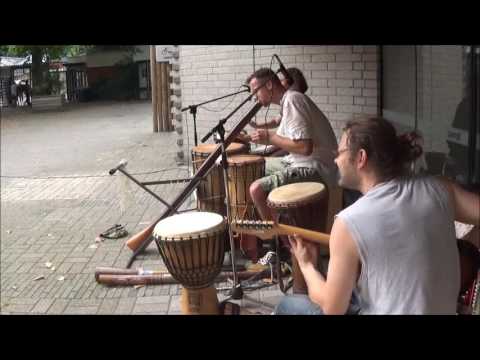 Kanini Project - Didge, dunun, guitar and congas jam