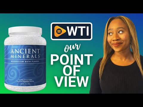 Ancient Minerals Magnesium Bath Flakes - WTI product video review