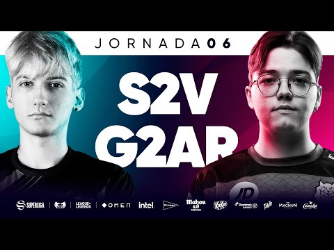S2V ESPORTS VS G2 ARCTIC  - JORNADA 6 - SUPERLIGA - VERANO 2021 - LEAGUE OF LEGENDS