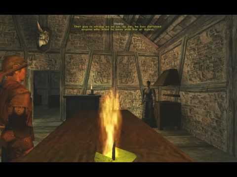 Let's Play Gothic II Part 032: Onar's Farm at Night