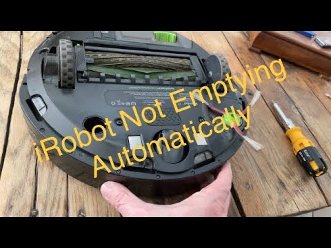 iRobot / iHome Vacuum Not Emptying Bin Automatically ? Fast Easy Fix