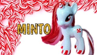 MINTO THE PEPPERMINT PONY || Fan Custom Friday #12 || Custom OC Pony Giveaway by MandaPanda #FCF