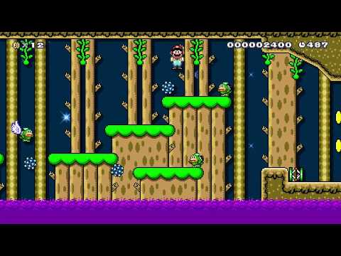 SMWR World 4-2 by DH09 - Super Mario Maker 2 - No Commentary 1cb 022020