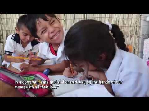 School dining room for 286 children in Oaxaca