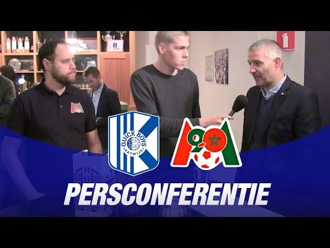 Persconferentie Quick Boys - Magreb'90