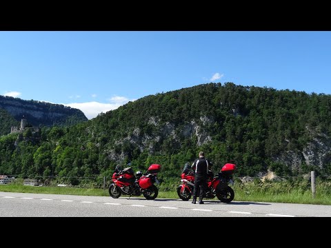 Pyrenäen-Motorradtour 2022 – Tag 01 - München (DE) bis Lauterbrunnen (CH)
