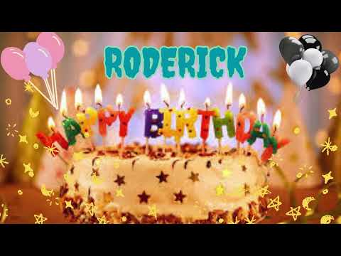 Roderick birthday song – Happy Birthday Roderick
