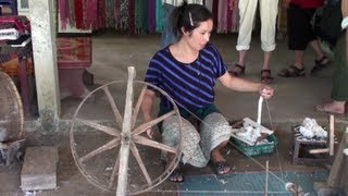 preview picture of video 'Artisanat - Coton (Laos)'