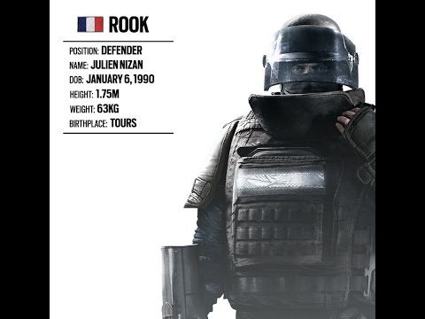 [HD] Tom Clancy´s Rainbow Six Siege Operator Intro (ROOK) German