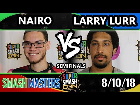 SSC 2018 Smash Masters - MSF | Larry Lurr Vs. NRG | Nairo - Semifinals