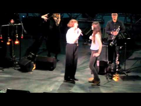 Jane Birkin et Charlotte Gainsbourg à Monaco