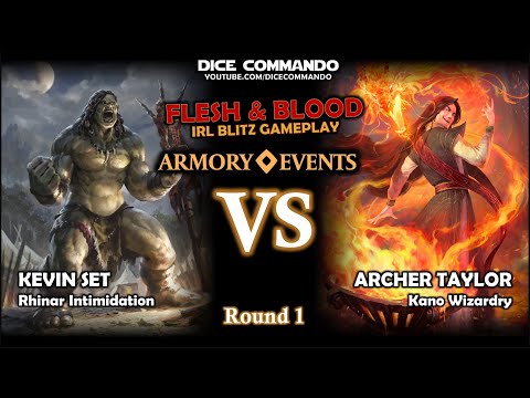 Flesh and Blood TCG | Armory Blitz Tournament | Round 1