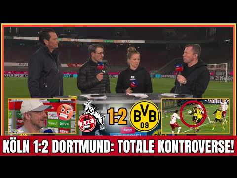 Köln 1:2 Dortmund: BVB siegt mit Kontroverse am Ende! Köln empört! War es ein Elfmeter? ⚽🔥