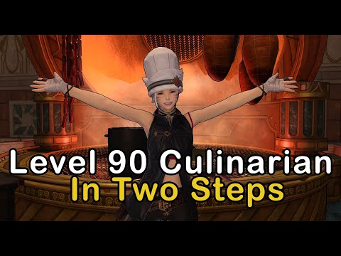 Level Culinarian From 80 - 90 In Two Steps