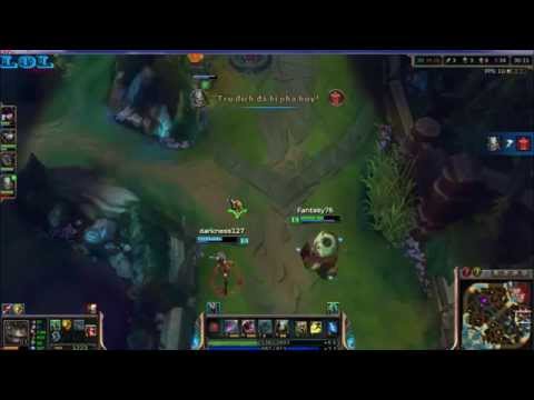 Tahm Kench support Caitlyn - Funny game