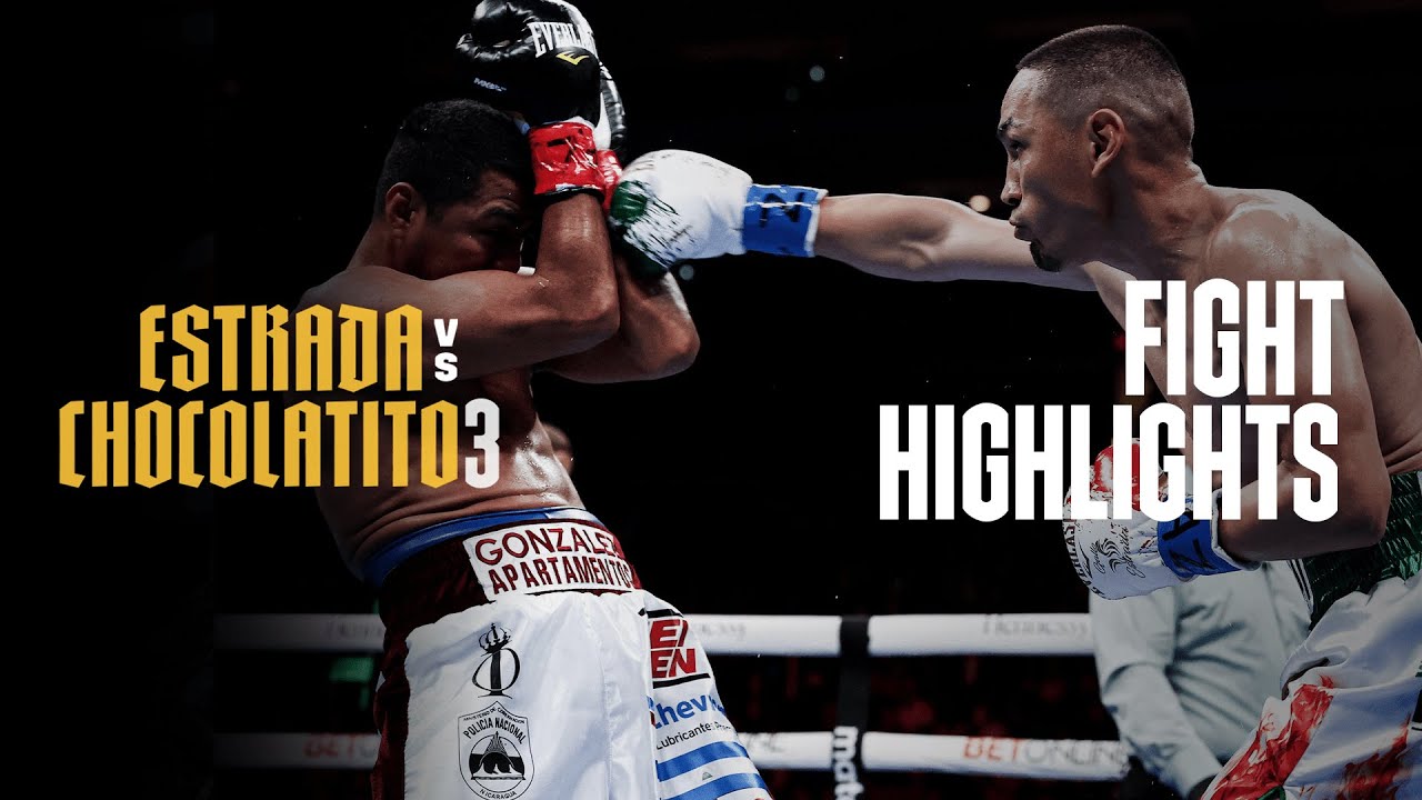 Juan Francisco Estrada vs Roman Chocolatito Gonzalez 3 Full Fight Video Highlights