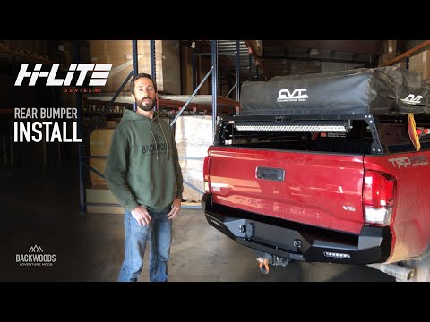 [2016+] Toyota Tacoma – Hi-Lite Overland Rear Bumper Install