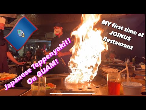 Restaurante Joinus Tumon 🇬🇺 Guam (cozinha japonesa TEPPENYAKI!)