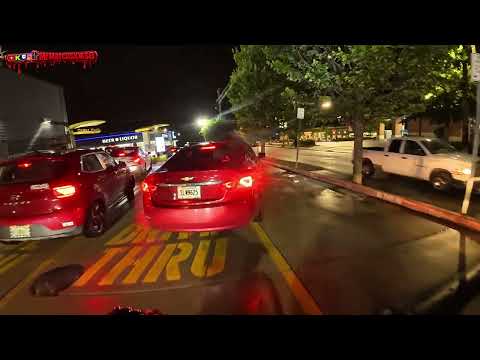 FIRST E-BIKE NIGHT RIDE || E-RIDE PRO S.S