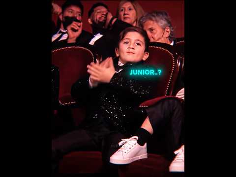 Thiago Messi Forgot He Was Ronaldo Jr. Fan😂