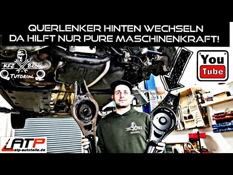 Vw Audi Seat Skoda Querlenker Hinten unten wechseln | Anleitung | Drehmomentwerte | Wishbone rear