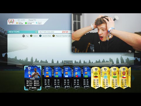 OMFG THE BEST PACK OPENING IN TOTY FIFA 16 HISTORY!!! - 10 X TOTYS in a PACK!!