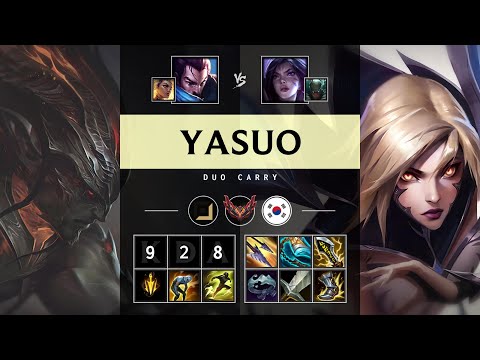 Yasuo ADC vs Kai'Sa - KR Grandmaster Patch 25.06