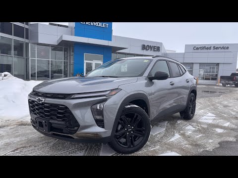 2026 Chevrolet Trax FWD 4dr ACTIV in Gray for sale at Boyer Chevrolet Lindsay Ltd. in Lindsay, ON