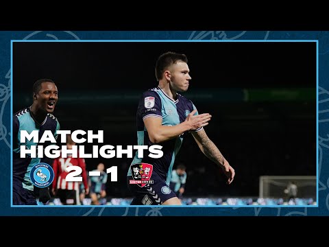 HIGHLIGHTS | Wycombe 2 - 1 Exeter
