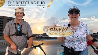 Coins and Rings Everywhere! Metal Detecting New Smyrna Beach Florida | The Detecting Duo S03E34